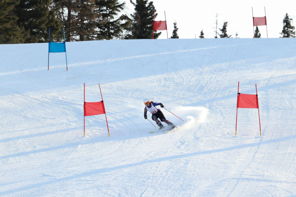 Winter games athlete